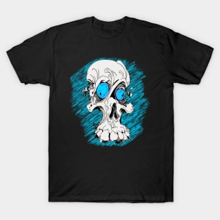 Confused Skull T-Shirt